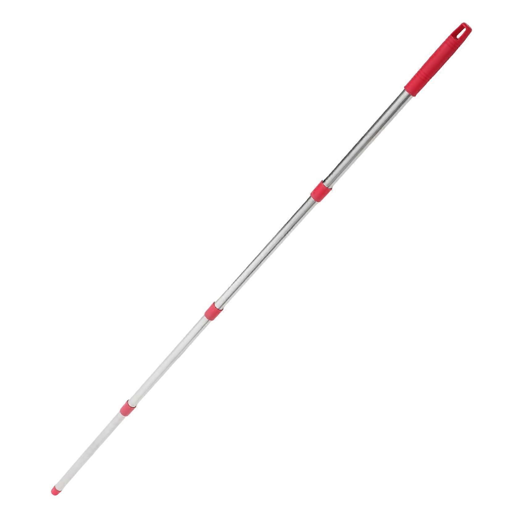 1-Piece Stainless Steel Mop Handle, Ergonomic Telescopic Design, Modular Accessory, Compatible With Mop Heads