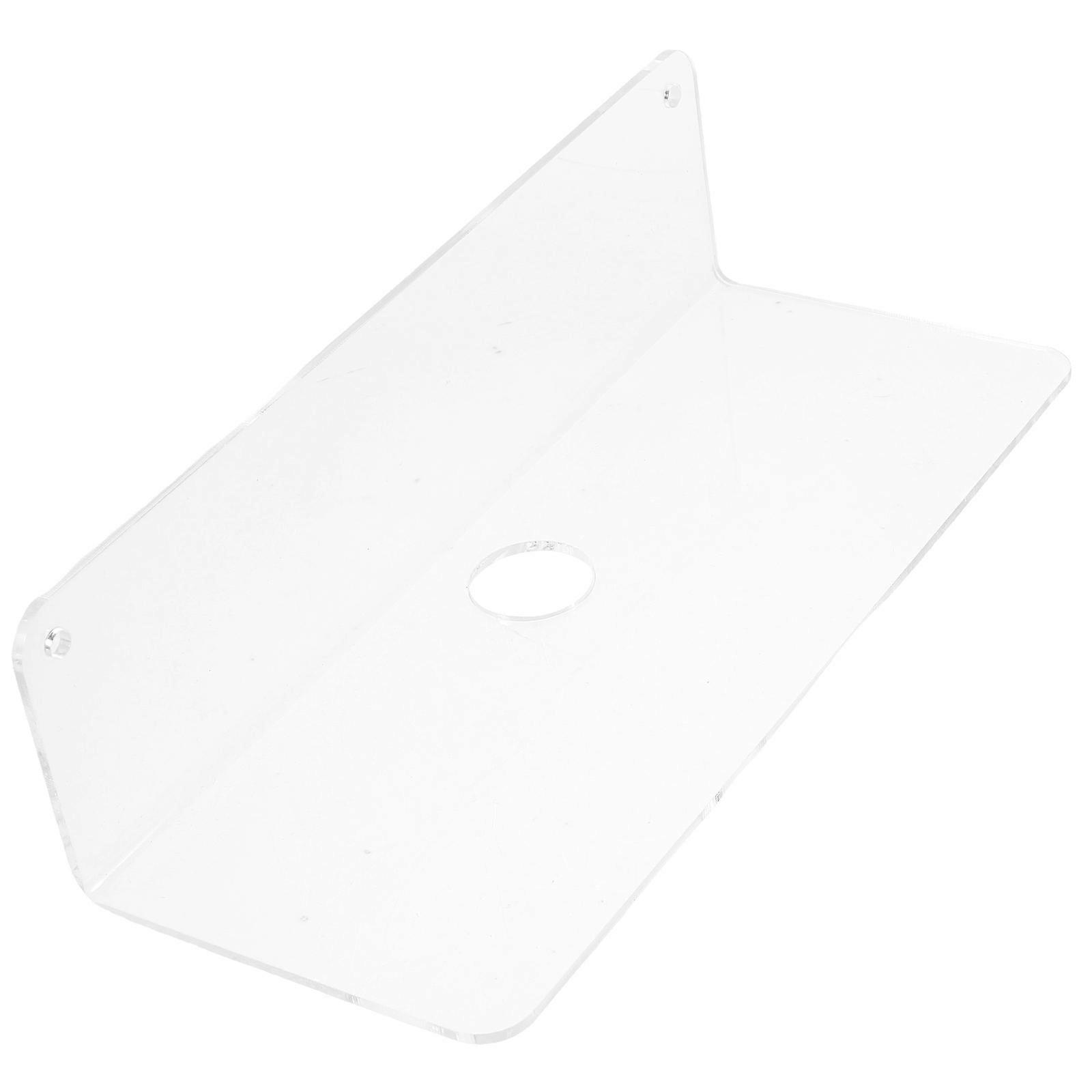 Transparent Acrylic Floating Shelf for Cake Display in Bedroom Bathroom or Living Room