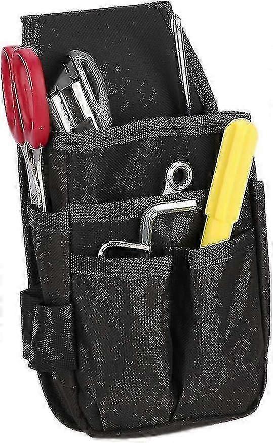 Tool Waist Pocket, Electrician Tool Waist Bag with Multiple Pockets Hardware Tools Pouch