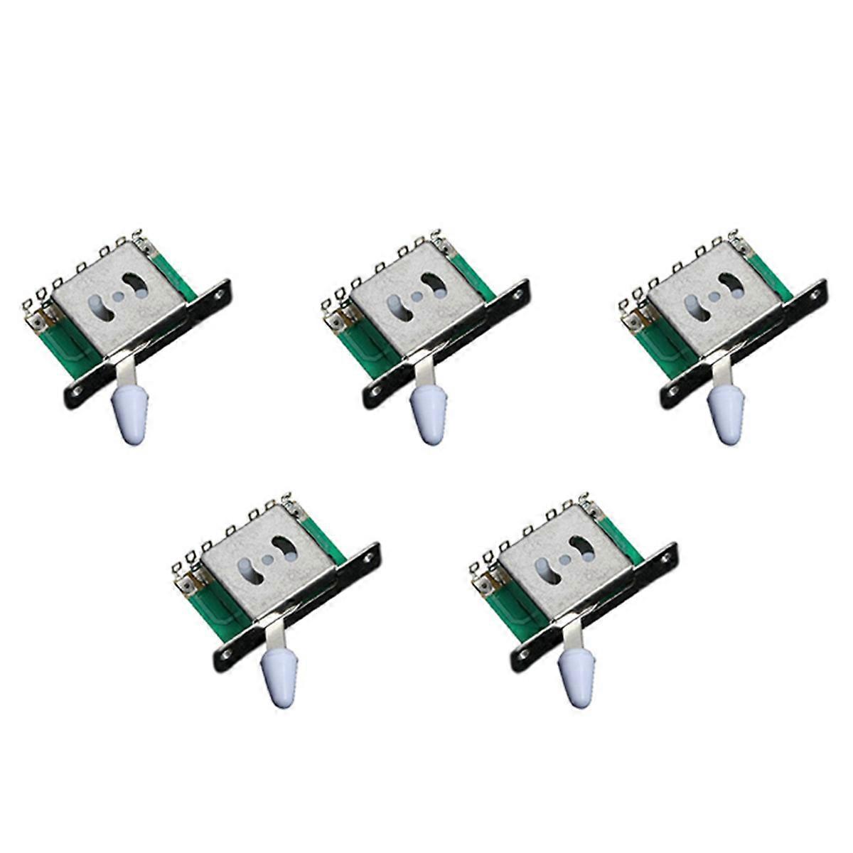 5 Pcs 5 Way Pickup Selector Switch for Tele Strat Replacement