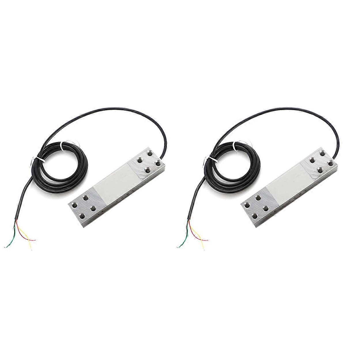 2X 200 Kg Electronic Scale Digital Load Cell Weight Sensor Platform Scale Load Cell Single Point Bea