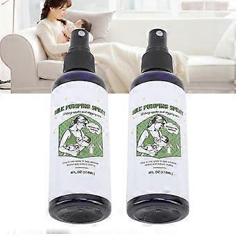 Breastfeeding Milk Pump Spray for Moisturising and Unclogging Nipples in a 118ml Twin Pack