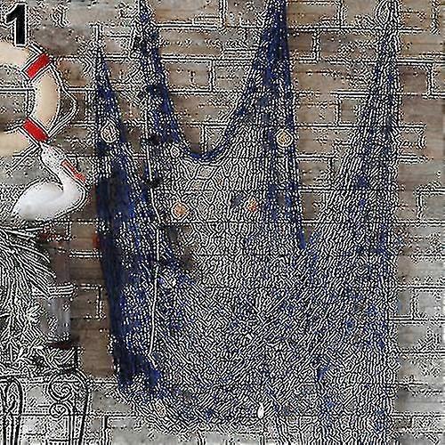 Mediterranean style decorative fishing net, 100cm×200cm, suitable for multi-scenario decoration