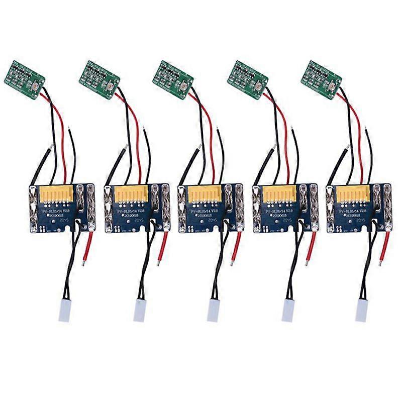 5Pcs Li-Ion Battery PCB Charging Protection Circuit Board for Makita 18V 1.5Ah 3Ah 6Ah 9Ah BL1415 B
