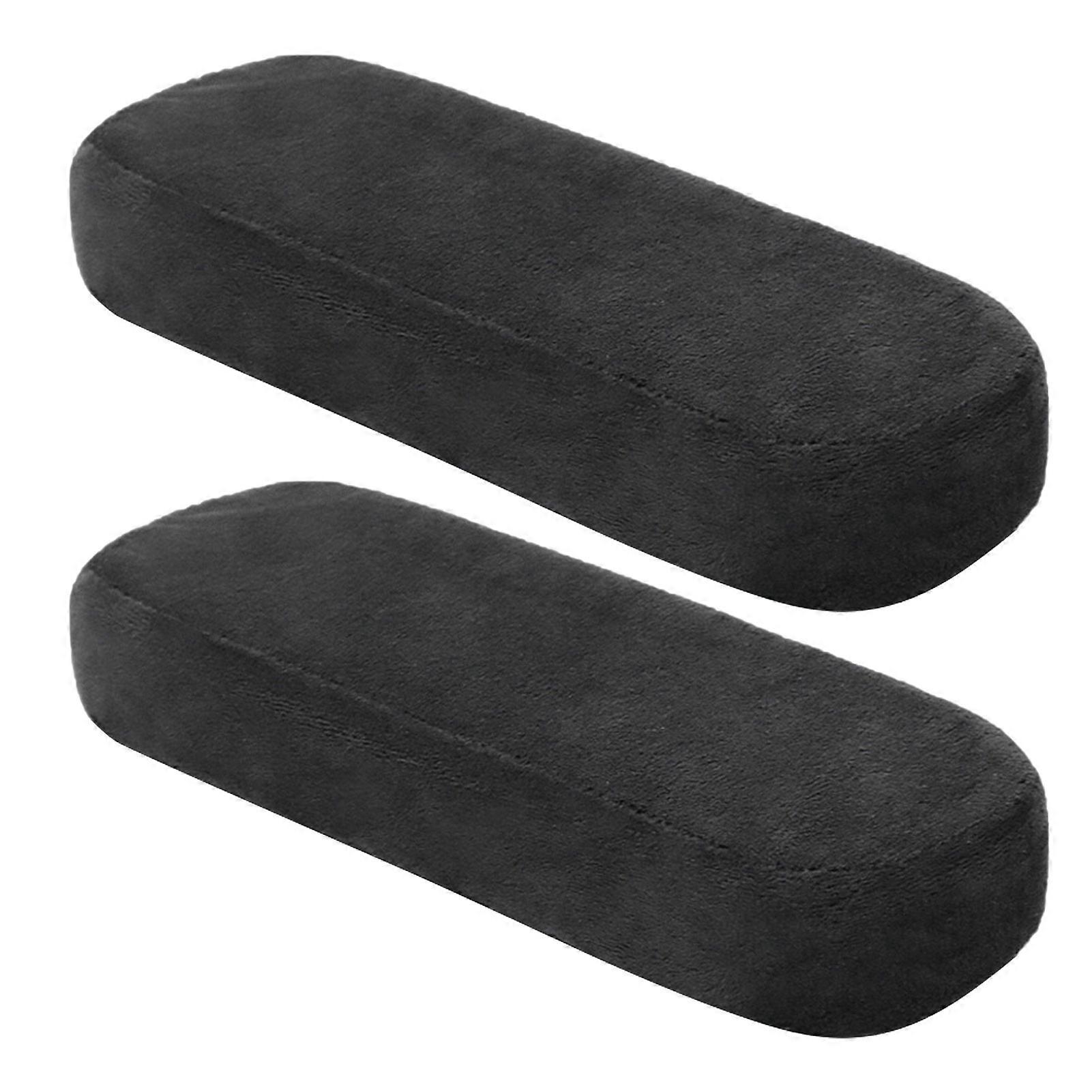 Office Chair Armrest Pads Ergonomic Memory Foam Elbow Support Cushion for Comfort, Pressure Relief & Easy Installation