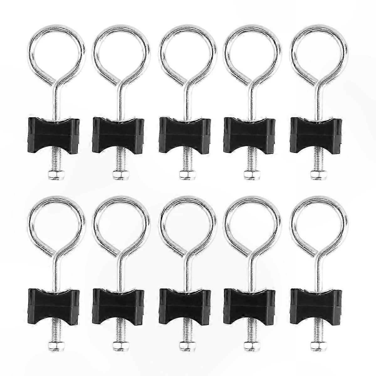 Trampoline Screw Set, 10-Pack Replacement Fasteners for Trampolines, Universal Fit for Large Frames