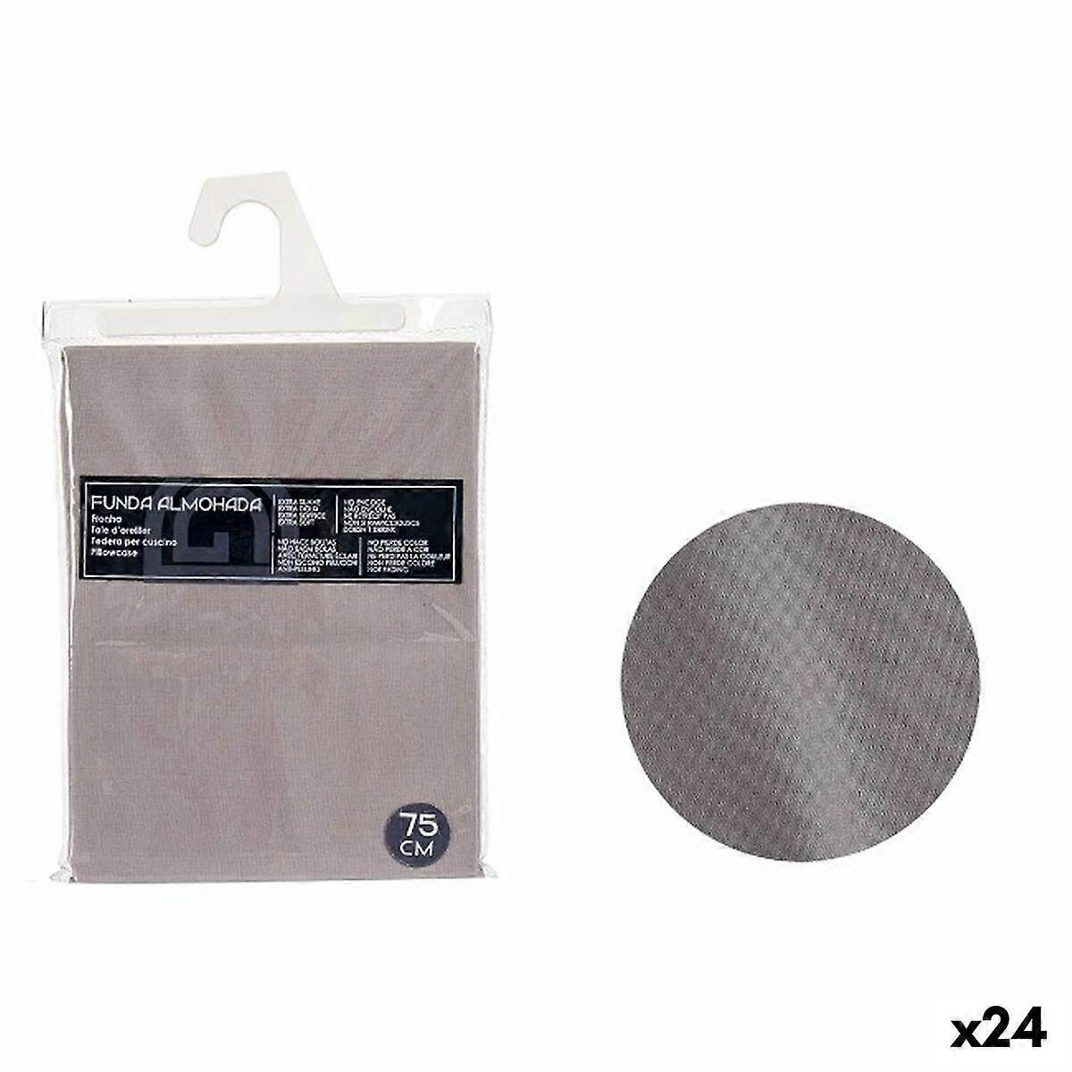 Pillowcase Gift Decor Anthracite 45 x 0,2 x 70 cm (24 Units)