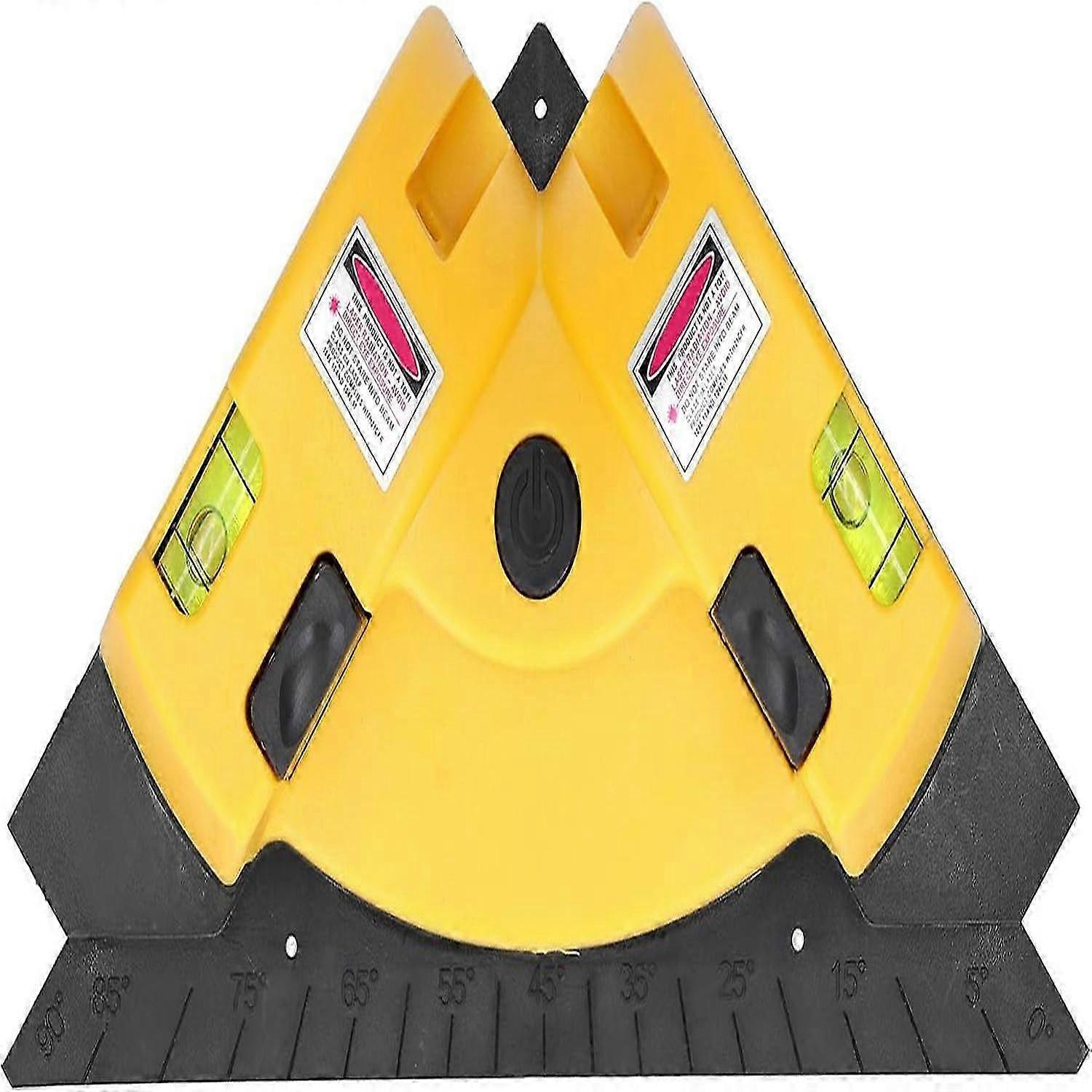 Right Angle 90 Degree Laser Line,Horizontal Vertical Laser Level Line Projection Square Level,for Wall Installation