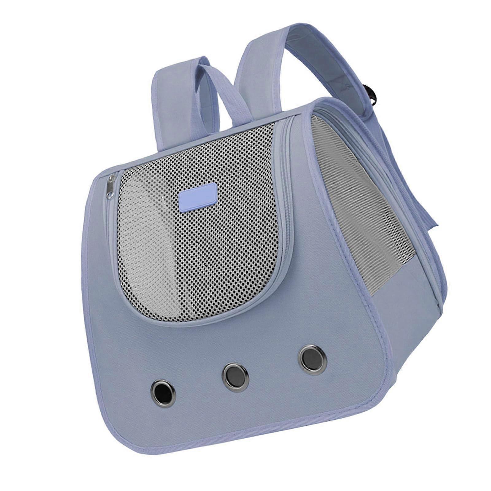 Pet Backpack Cat Carrier Bag Soft Large Capacity With Window Breathable Sightseeing Bag