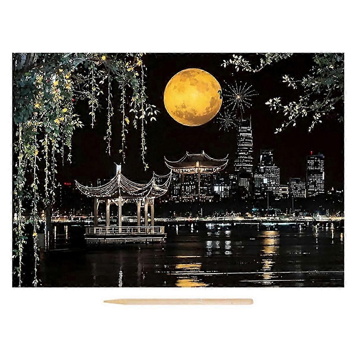 Handmade Accessories Adults Scratching Drawing Decompression Tool A