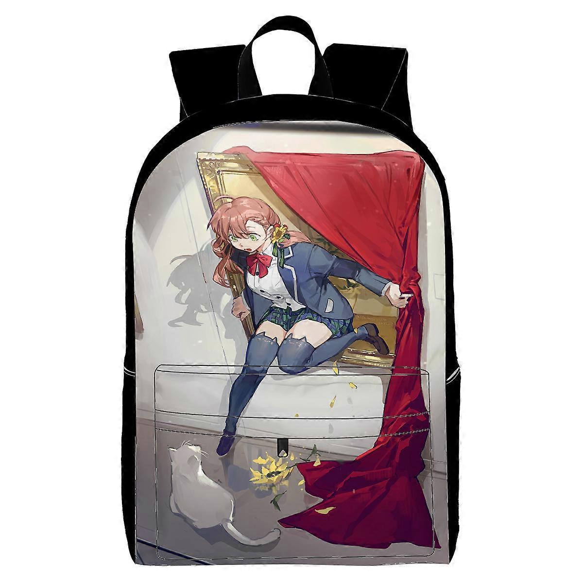 Travel Laptop Backpack, Fits 15.6 Inch Notebook, Durable Daypack with Multiple Compartments for Students Business Work U2658