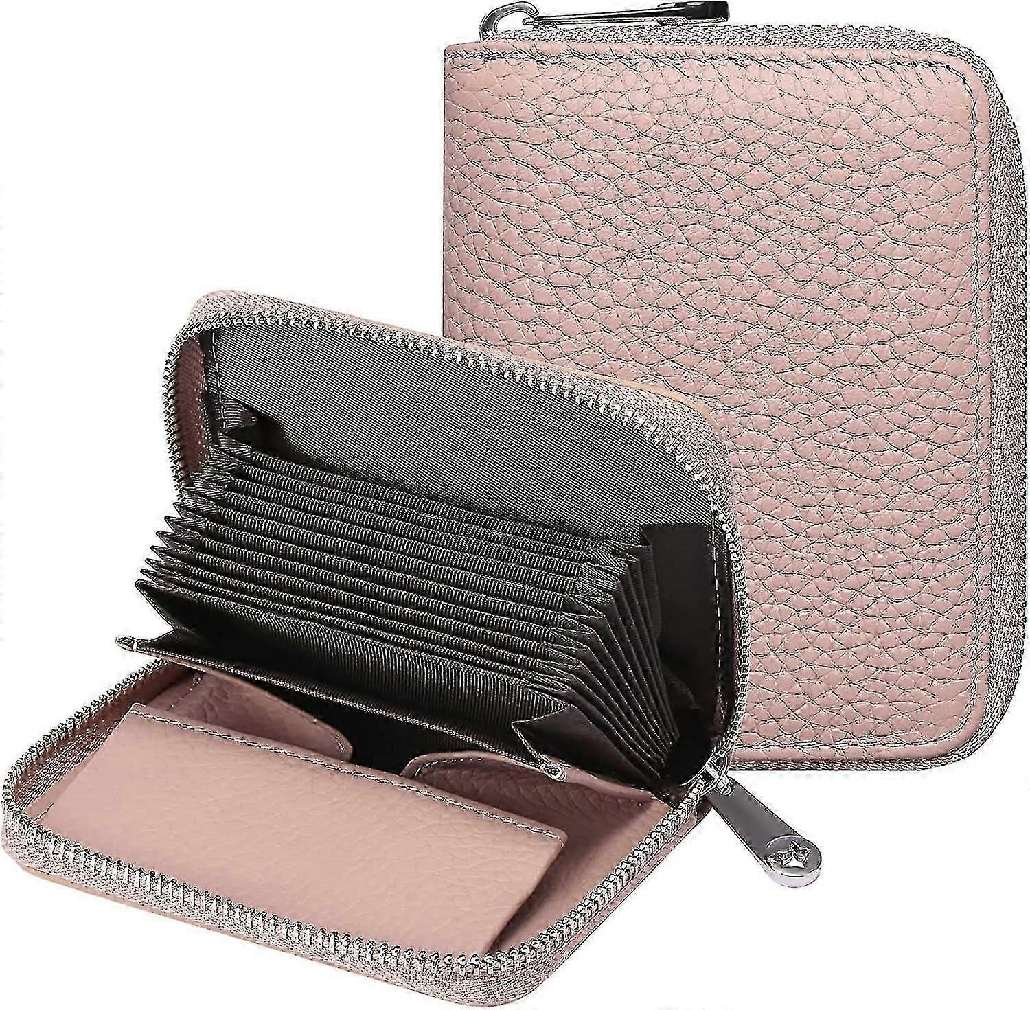 محفظة السيدات. محفظة مع الرمز البريدي والعديد من المقصورات. محفظة نسائية جلدية