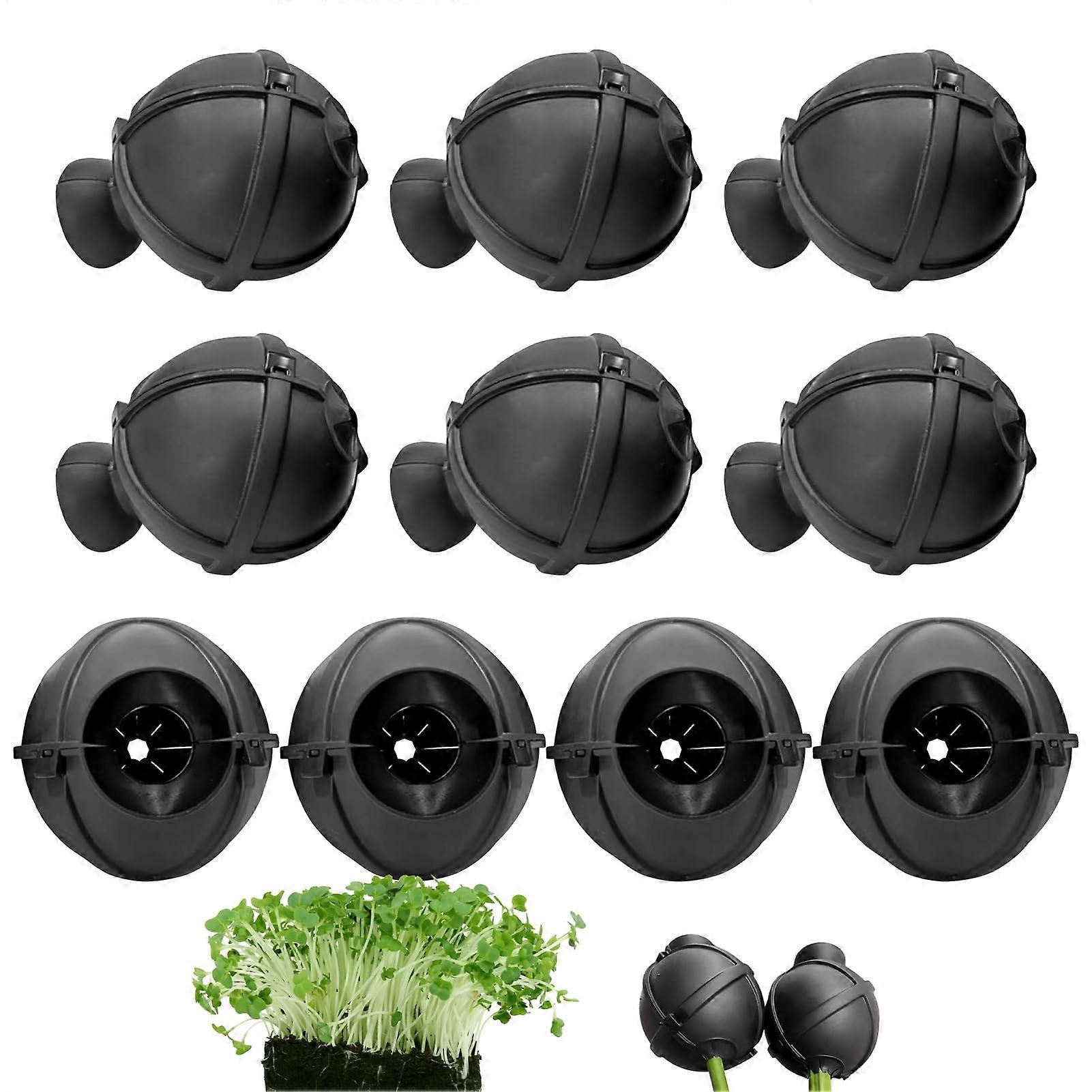 Plant Rooting Ball Pack Of Ten Reusable Propagation Box No Binding Or Tying Garden Accessories For Home Patio Driveway