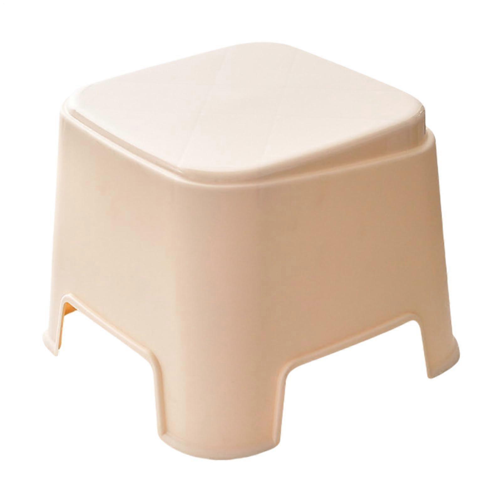Generic Short Stool Kitchen Bath Stepping Stool Stackable Lightweight Foot Rest For Teens Family 9.1x8.3x7.1