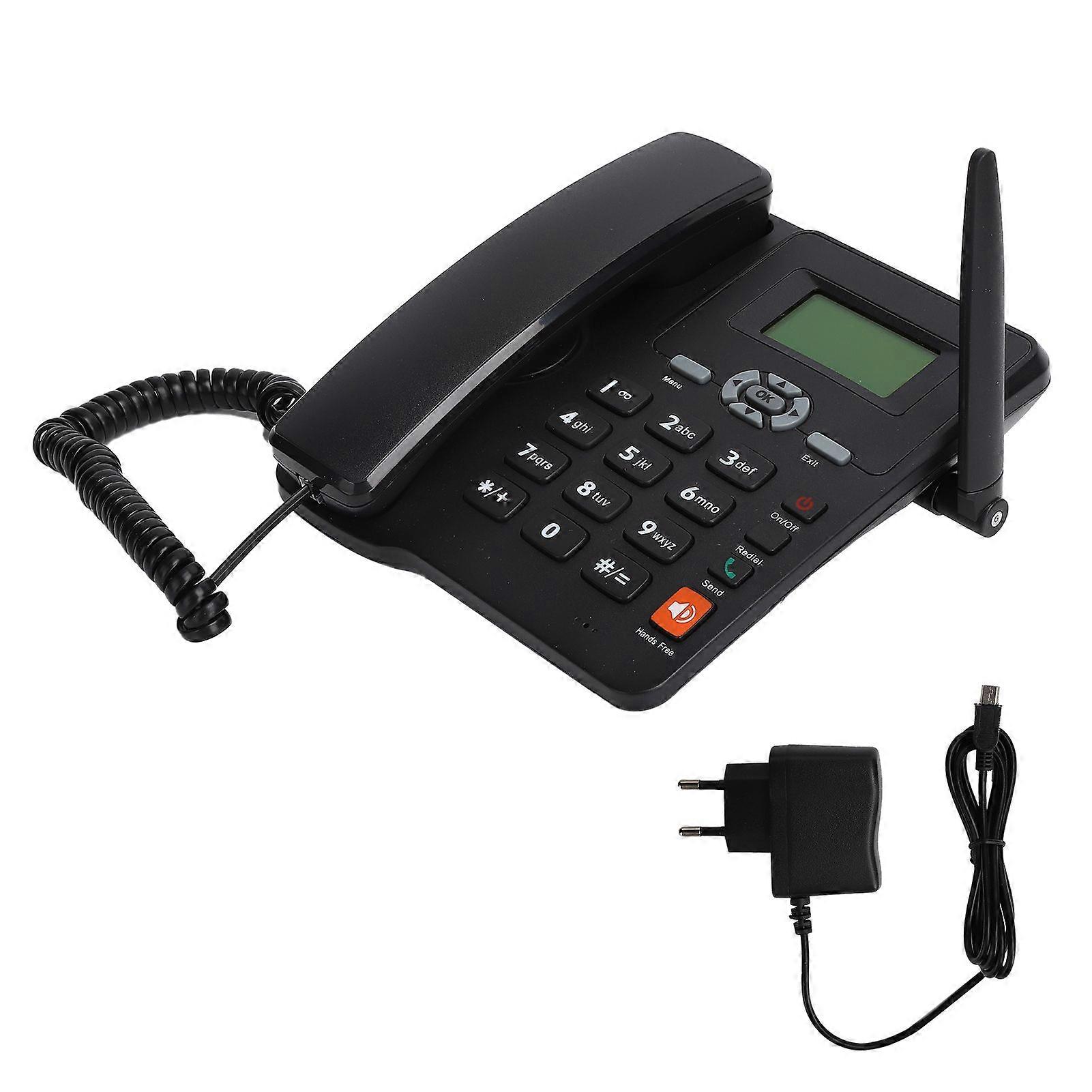 6588 GSM Cord Telephone with External Antenna Ringtone Redial HandsFree Call