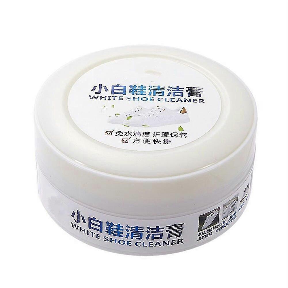 White Shoe Cleanning Cream Multifunctional Paste Shoe Cleaner Household Sports Shoes Remedy Cleaner Tools With Wipe Sponge