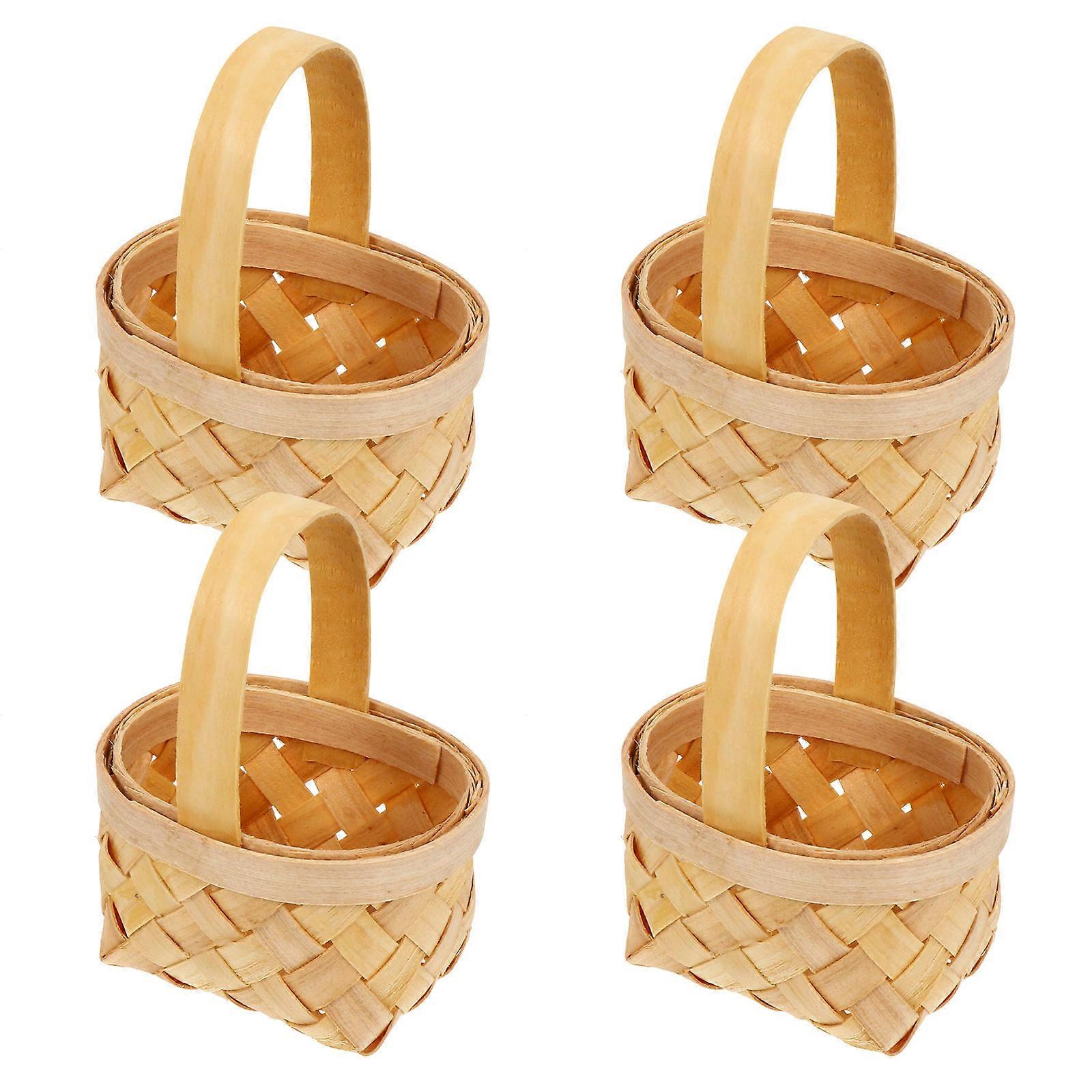 Woven Basket Practical Gift Basket for Home Use 20Pcs Collection
