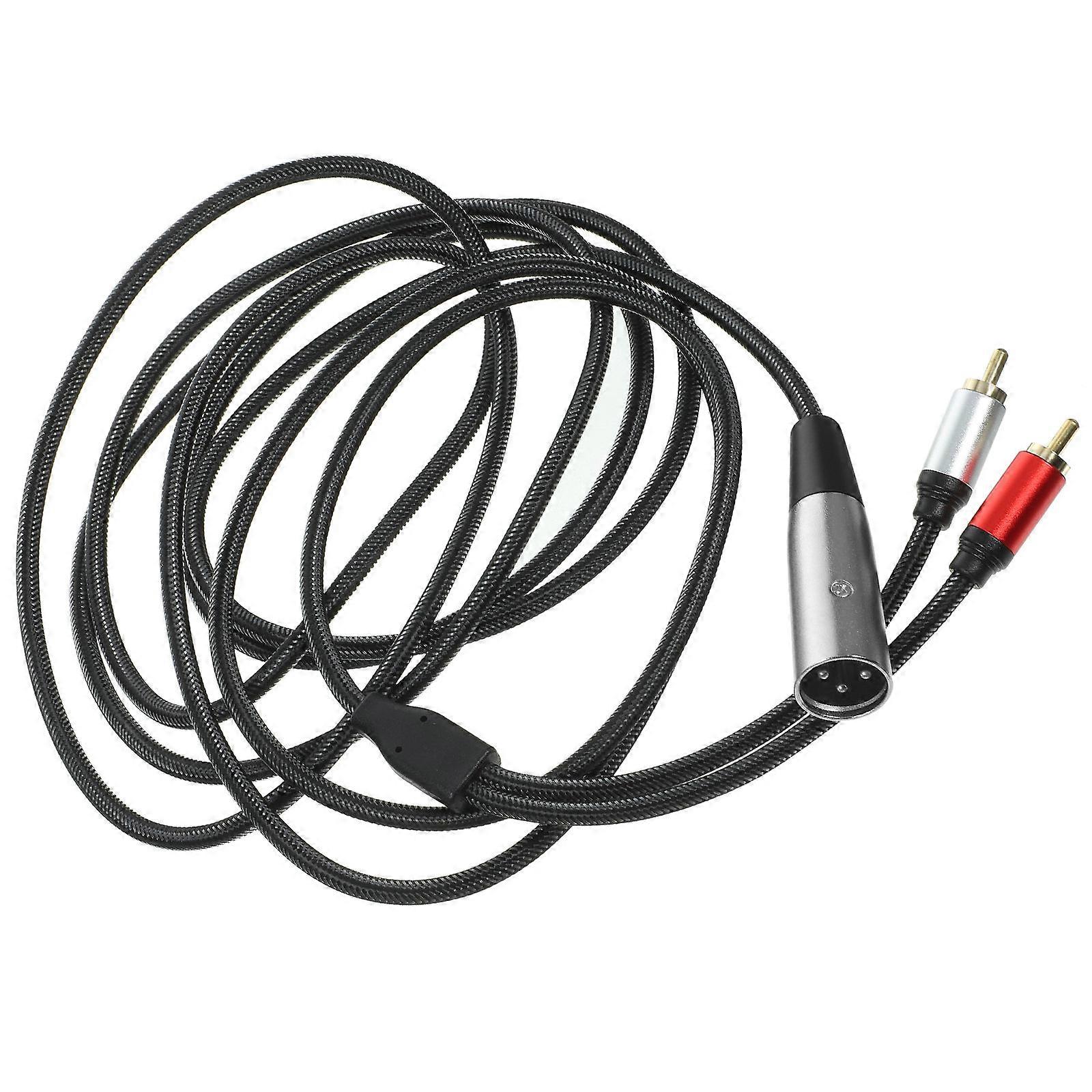 Audio Transferring Cable Microphone Adapter Cable for Studio Recording Made from Tin Copper and Oxygen-Free Copper Material for 1Set