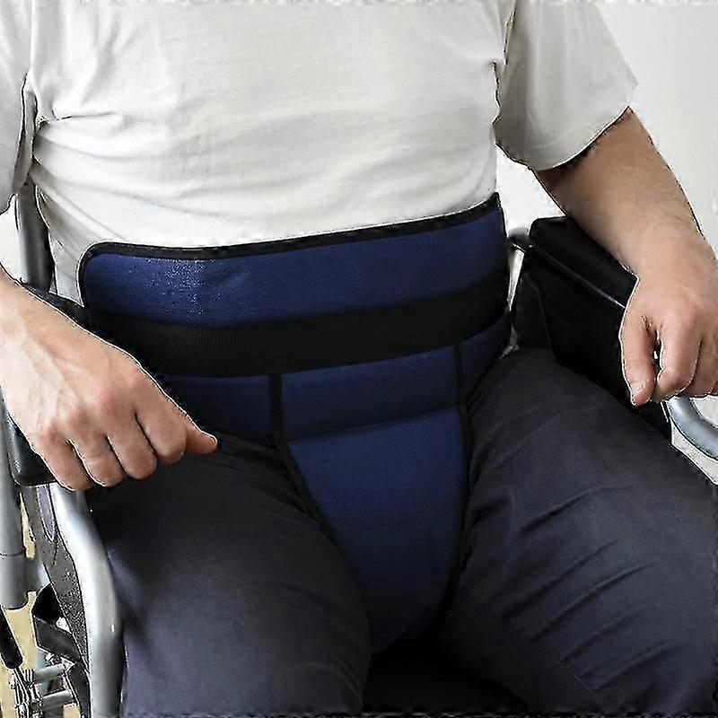 Pelvic Safety Belt for Wheelchairs, Abdominal Support Belt for Chairs and Wheelchairs, One Size Fits All