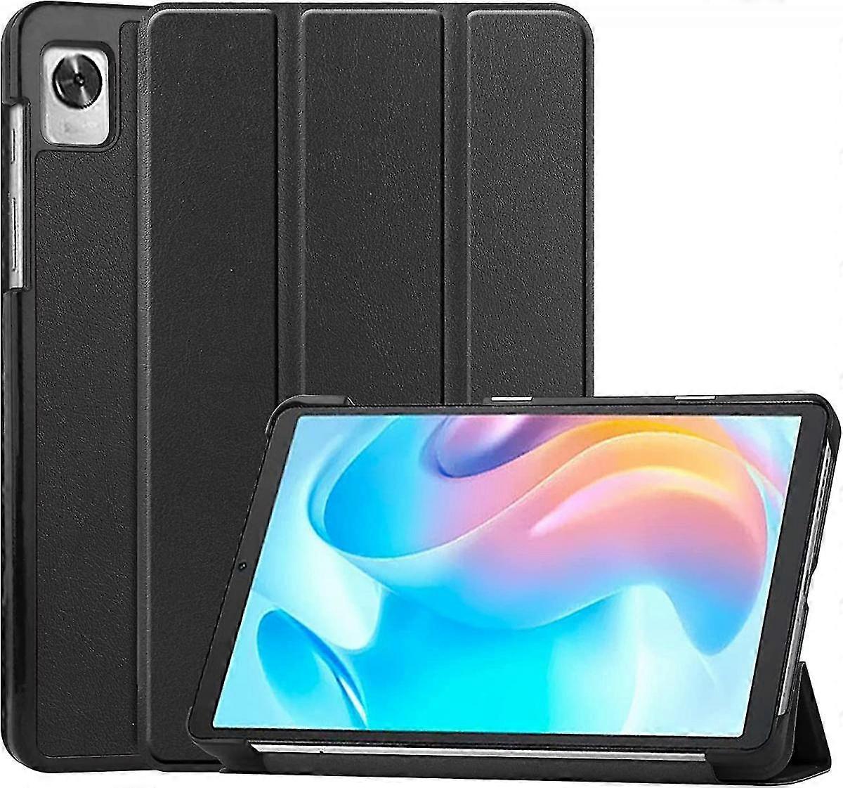 For Oppo Realme Pad Mini 8.7 Inch For Realme Pad Mini Case 8.7 Inch Tri-Fold Smart Tablet Case, PC Back Slim Case Multi-View Stand Hard Case Folio Cas