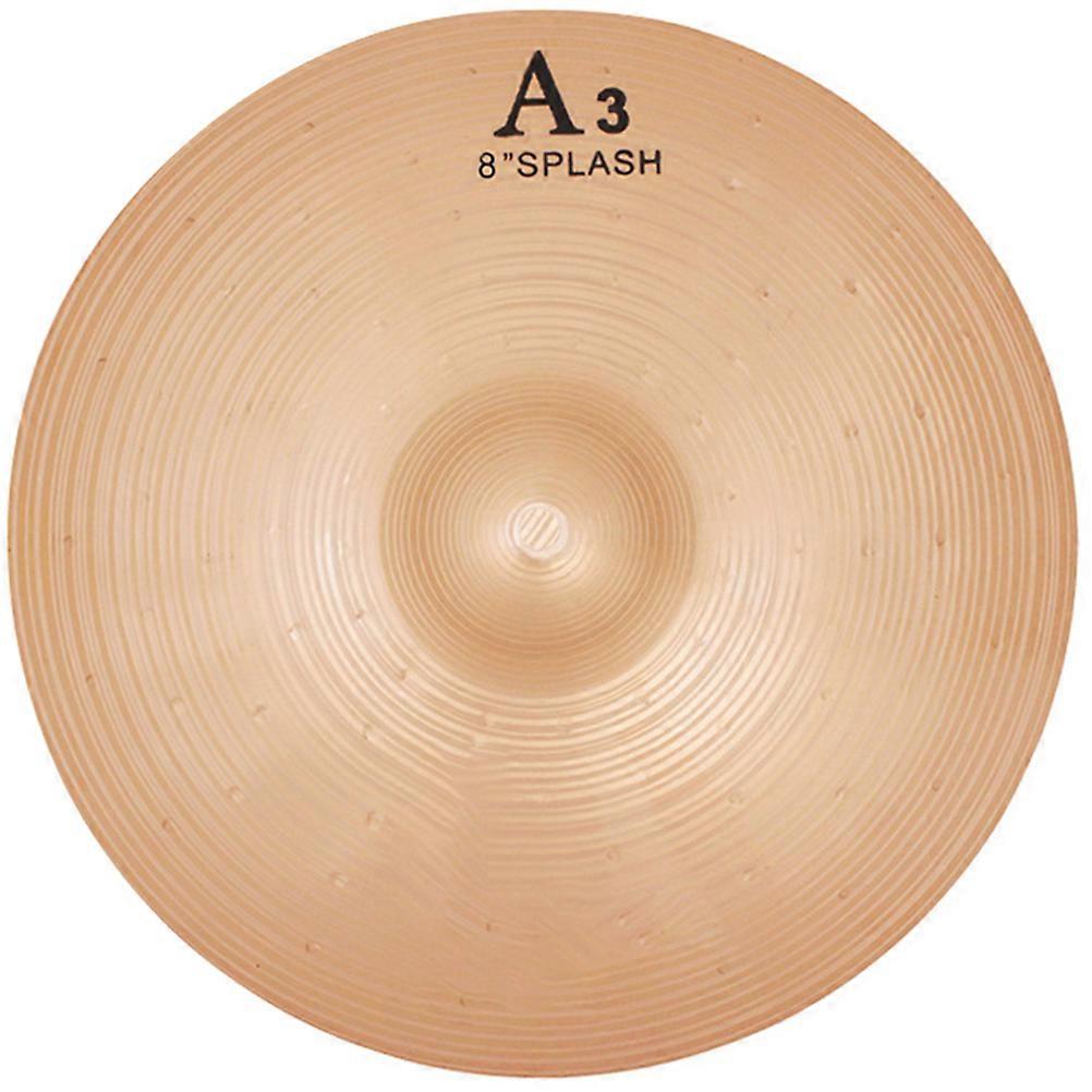 Cymbals Alloy Drum Cymbal Replacement for Jazz Drum Set 2Pcs