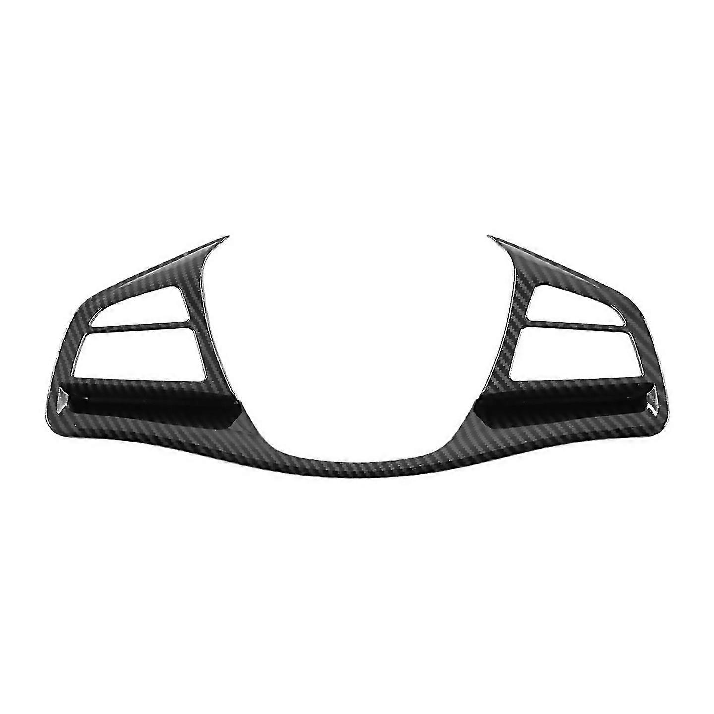For Steering Wheel Frame Decor Switch Carbon Fiber Look For