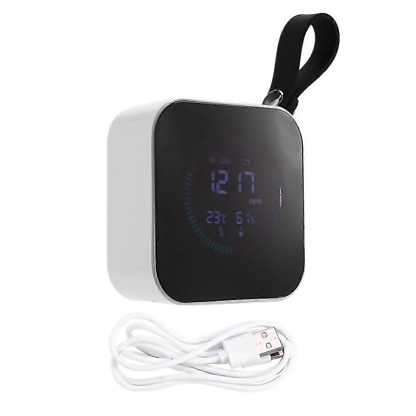 For Air Quality Detector Gas Analyzer Thermometer Hygrometer Co2 Tester