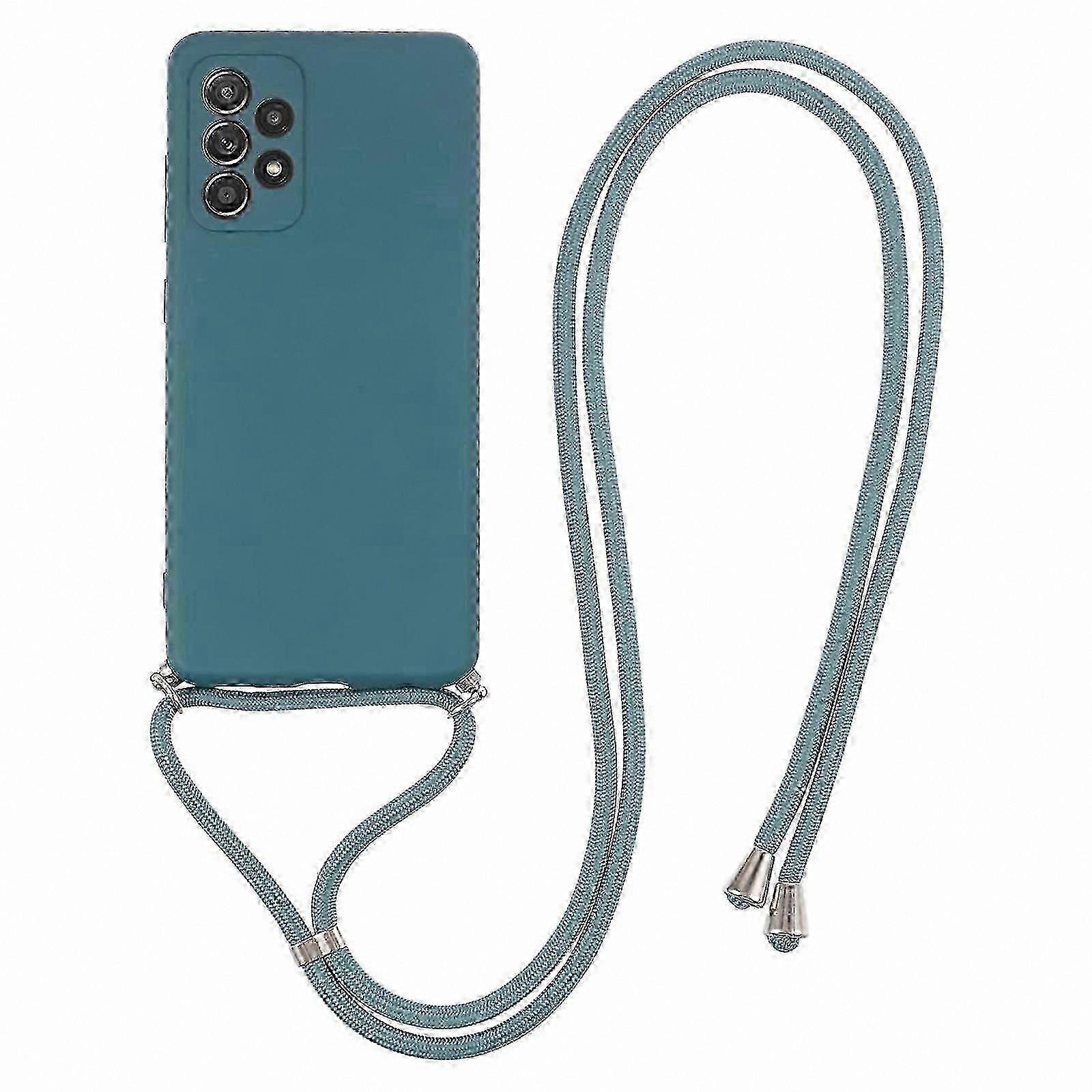 Galaxy A52 4G/5G/A52s 5G Case with Precise Cutouts, TPU Cover & Long Lanyard for Boris