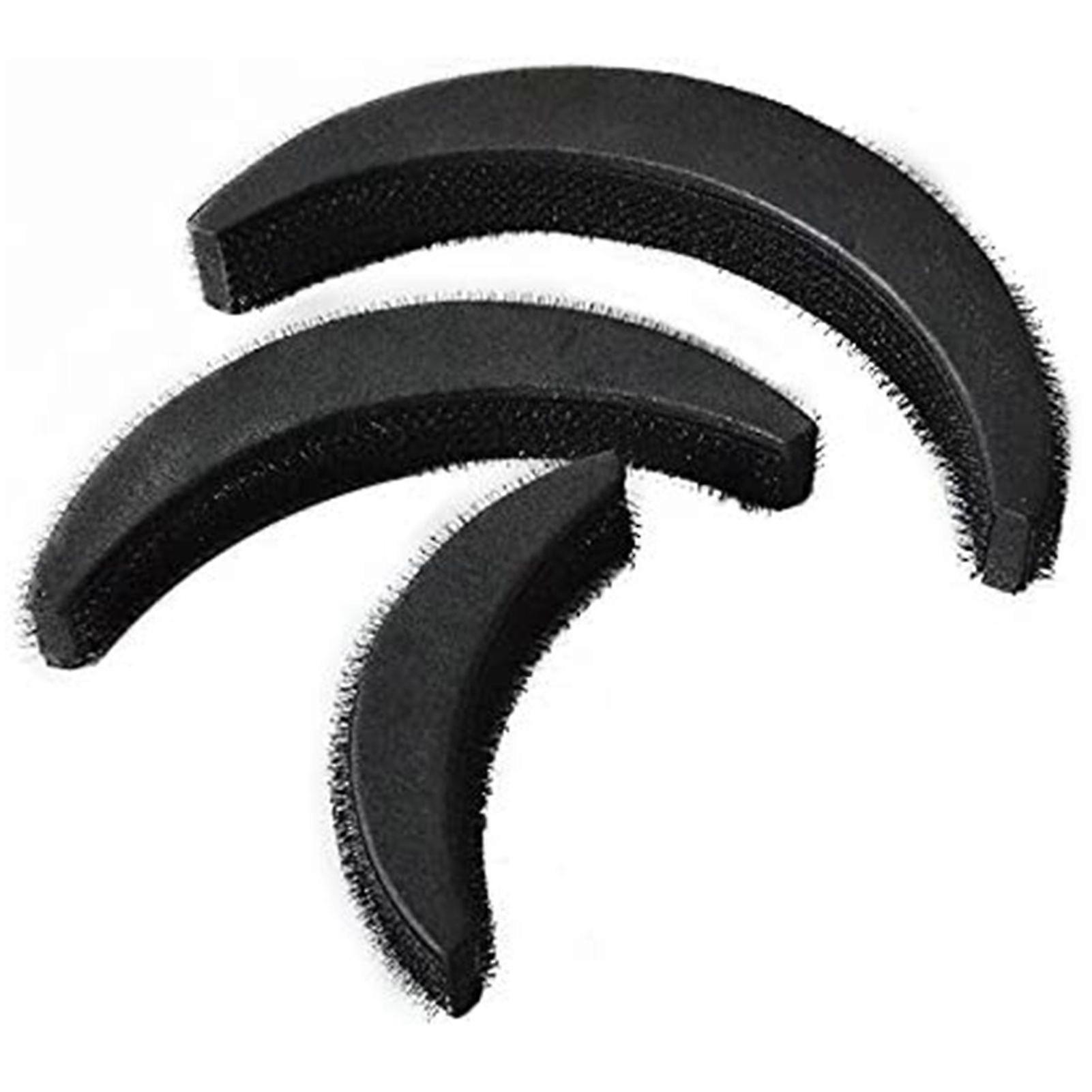 3PCS Women Volume Hair Base DIY Bump Styling Clip Stick Bun Maker Insert Tool
