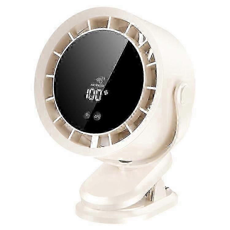 Desktop Fan 100 Speed Settings Circulation Cooling Fan Digital Display Turbo Wall Mounted Table Fan