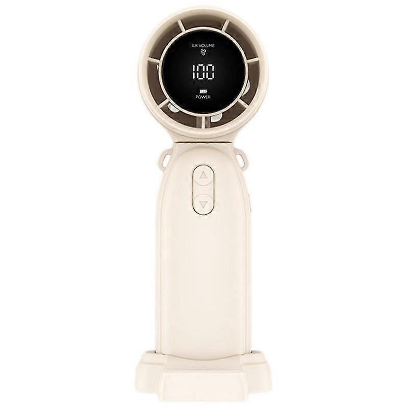 Portable Handheld Fan USB Rechargeable Quiet Operation Adjustables Speed for Dorm Room