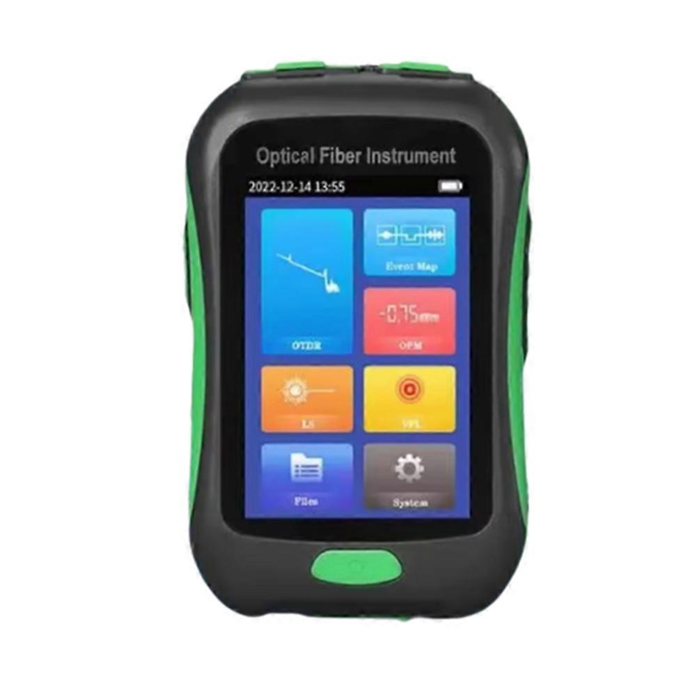 OpticalFiber Instrument Test with TouchScreen 80KM Optical Time Domain Reflectometer Built-in OPM/VFL/OLS/LED Lighting,B