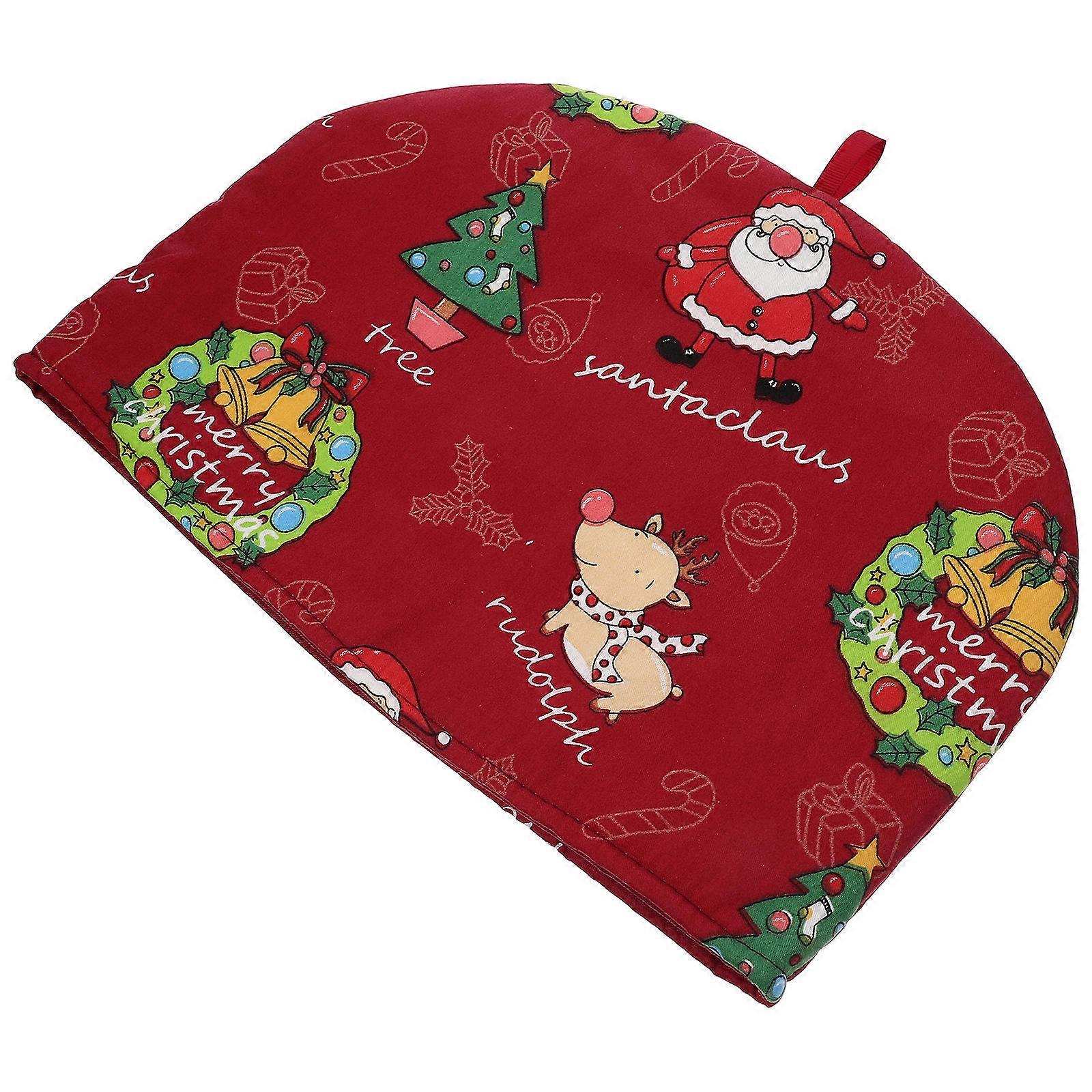 Cozy Teapot Cover 2Pcs Simple Design Kettle Warmer For Home Use Multi Featuring Dust-proof Functionality