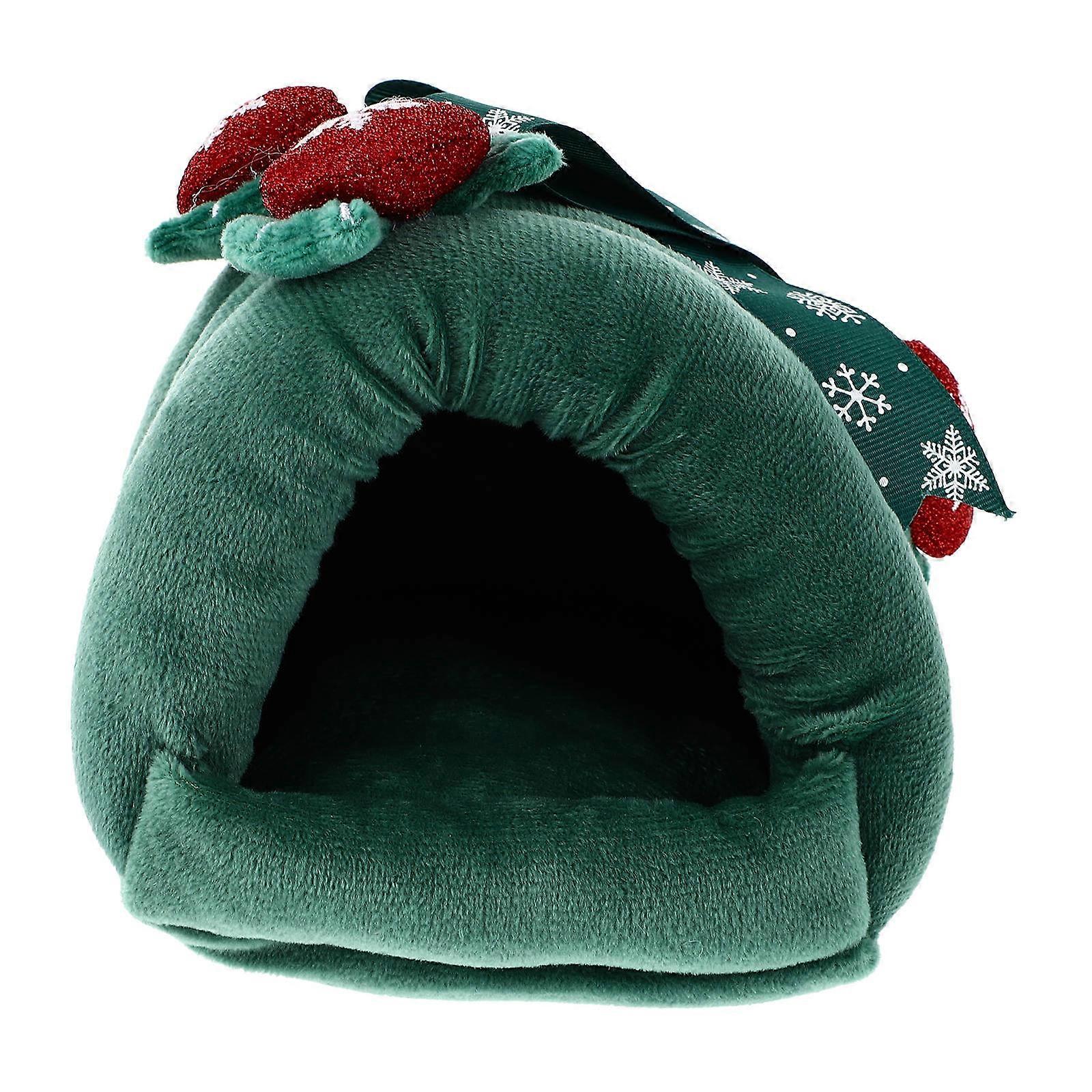 Hamster House Bed Winter Pet Nest for Warm Rest 2Pcs Assorted Color