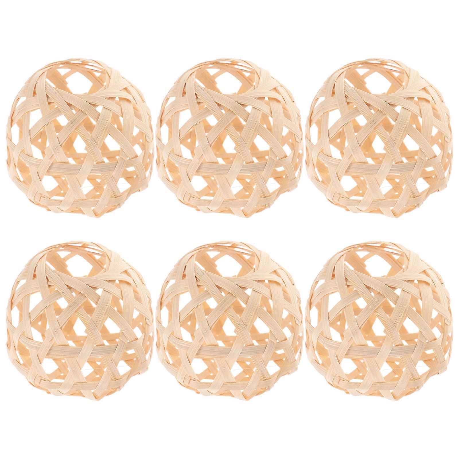 Mini Woven Lantern For Party Decorations And Home Accent 24Pcs Natural Design Compact Size Unique Lighting Solution