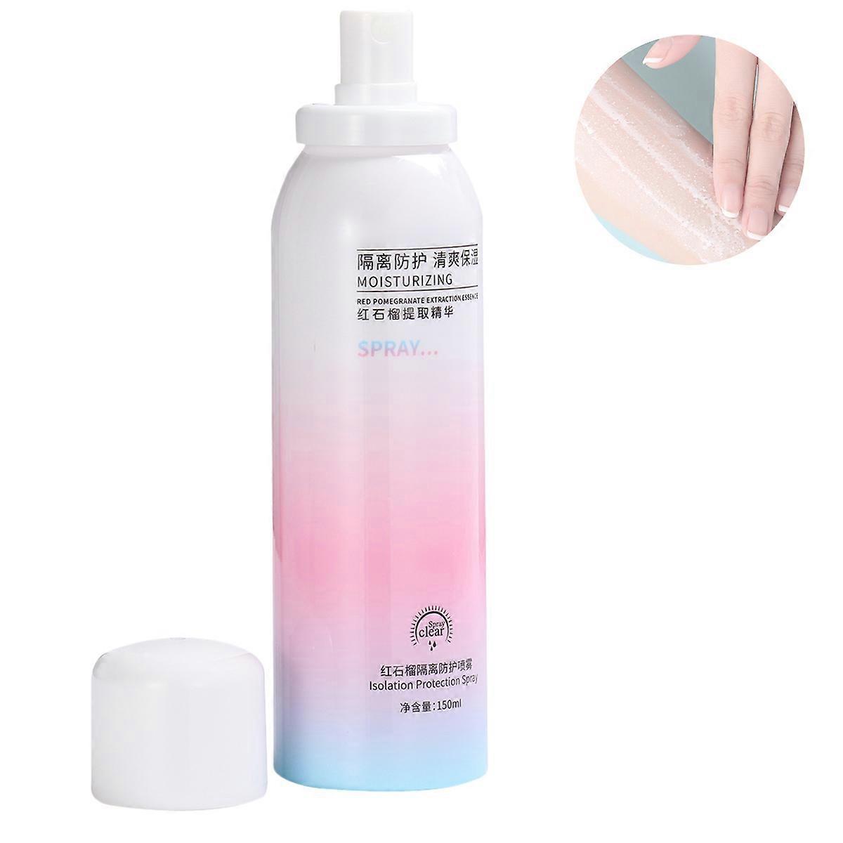 Refreshing Face Spray Outdoor Sunscreen Spray Moisturizing Mist 2Pcs Pink
