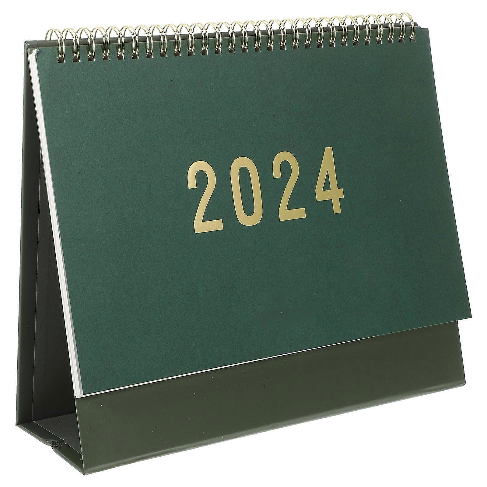 Desk Calendar Table Calendar 2024 Monthly Organizer 3Pcs Pack