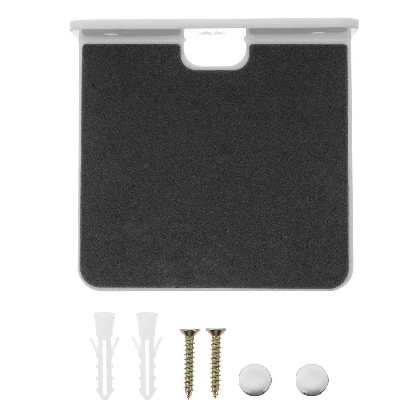 Wall Mounted Multifunctional Storage Rack Modern Phone Charging White 1Pack