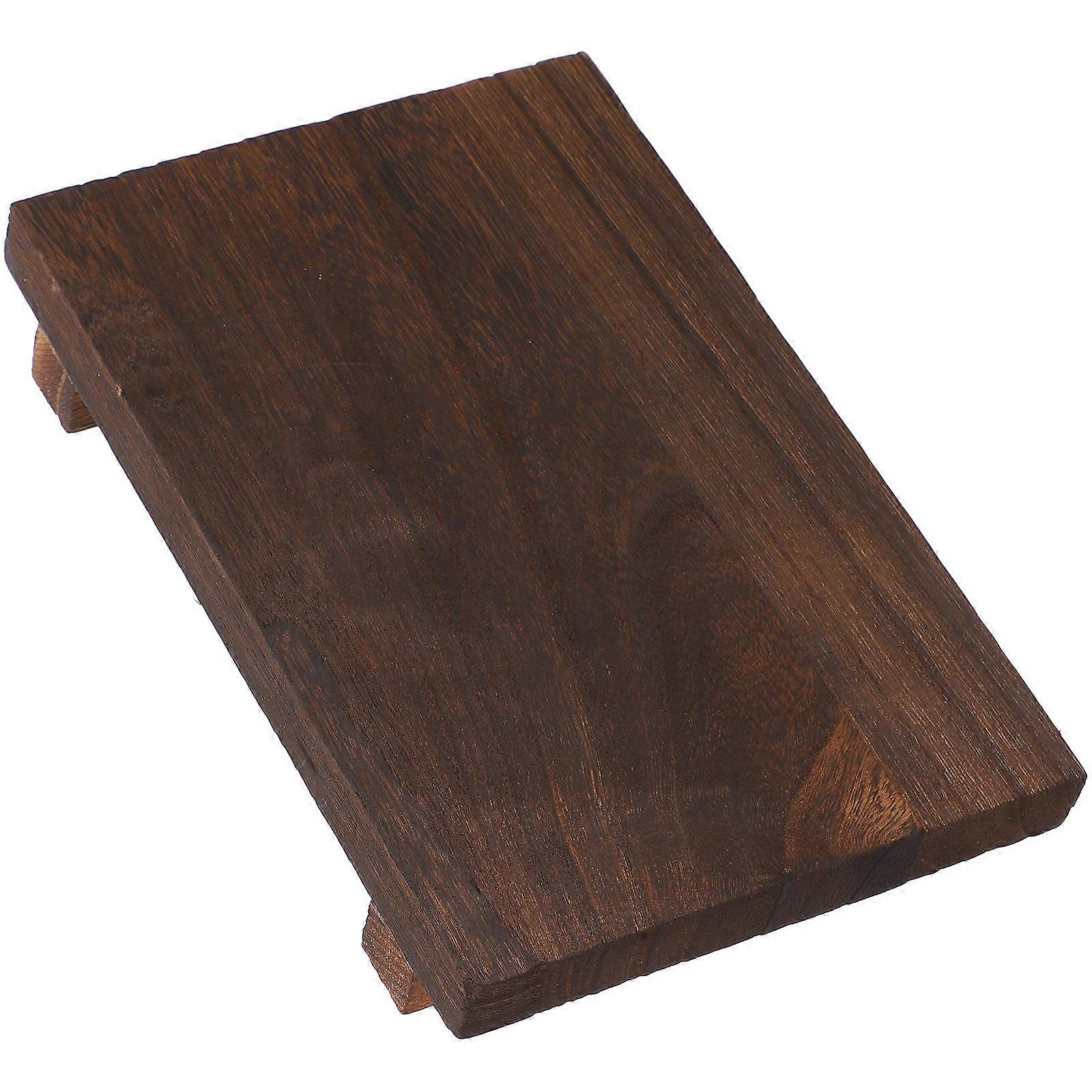 Wood Soap Tray for Home Use 2Pcs Durable Wooden Vanity Tray