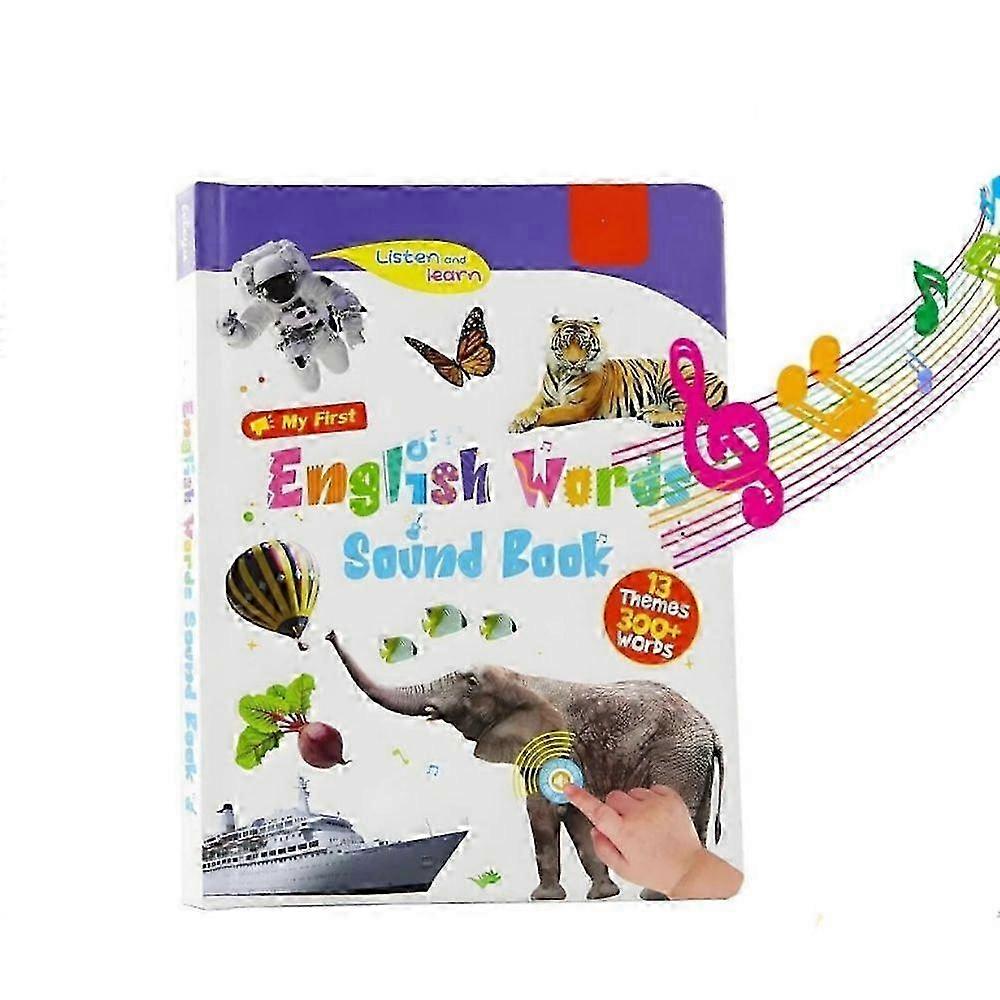 2025 My First English Sound Toy 470 Words, 21 Themes, Fun Word Game
