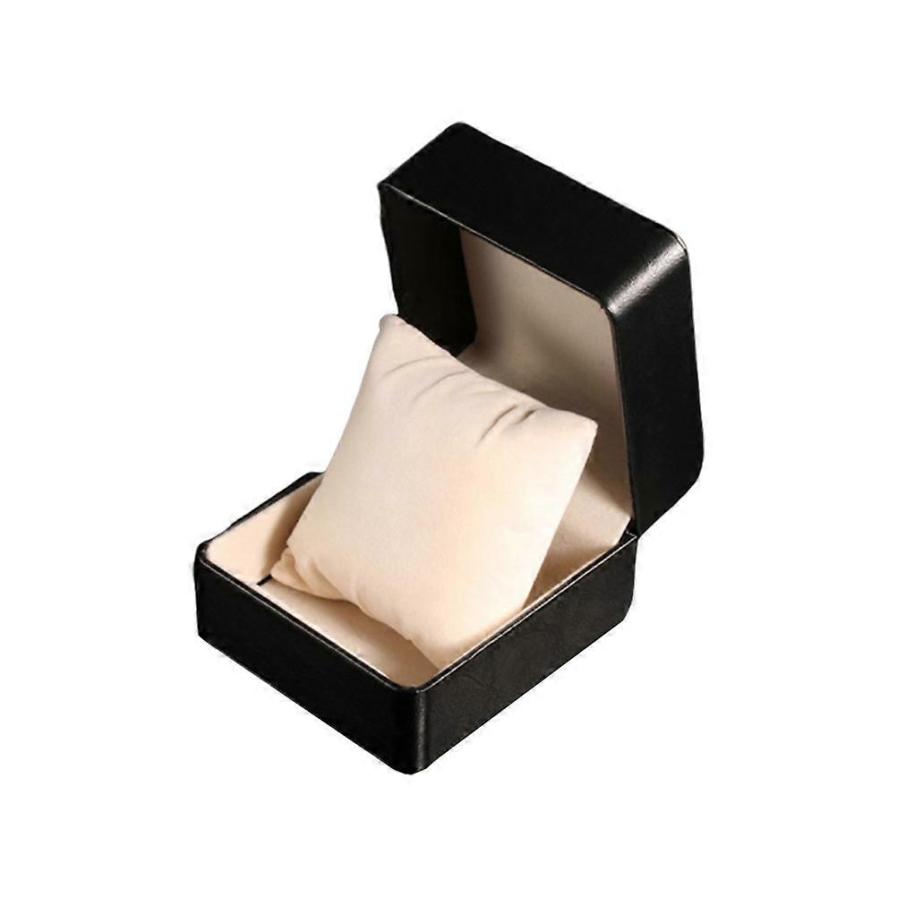 Jewelry Storage Container Black PU for Storage 2Pcs Kit