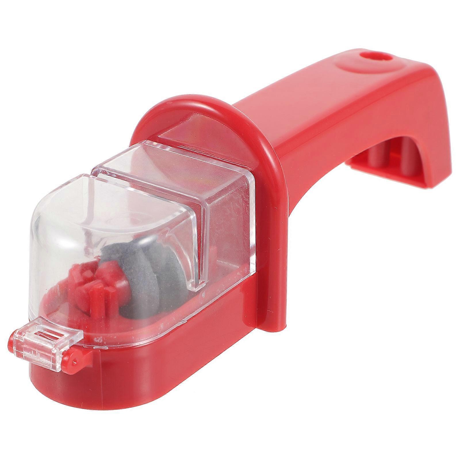 Household Cutter Sharpener Ergonomic Sharpening Tool with 5Pcs Set