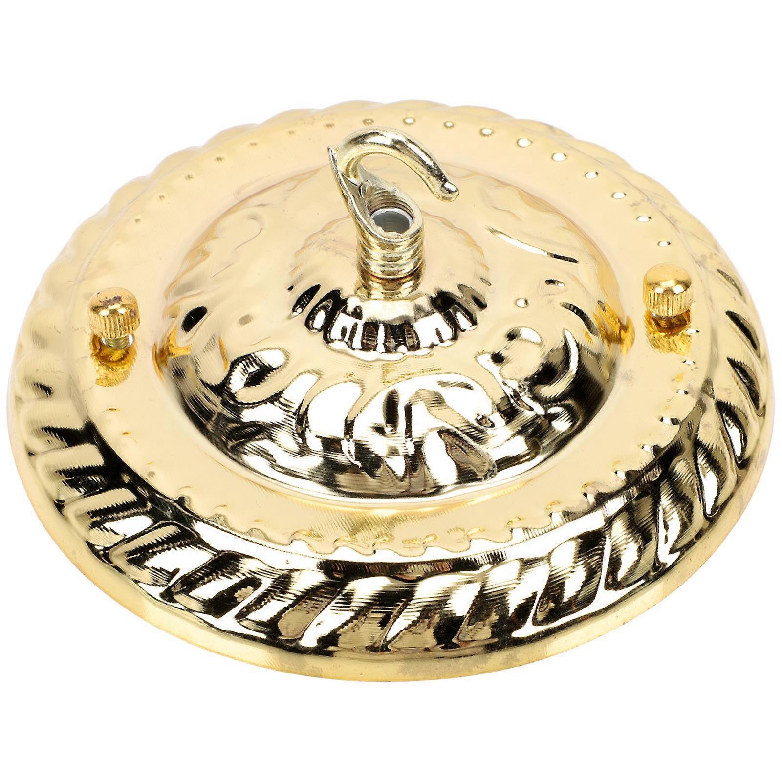 3Pcs Golden Ceiling Hook Plate for Chandelier Light Holder Accessory