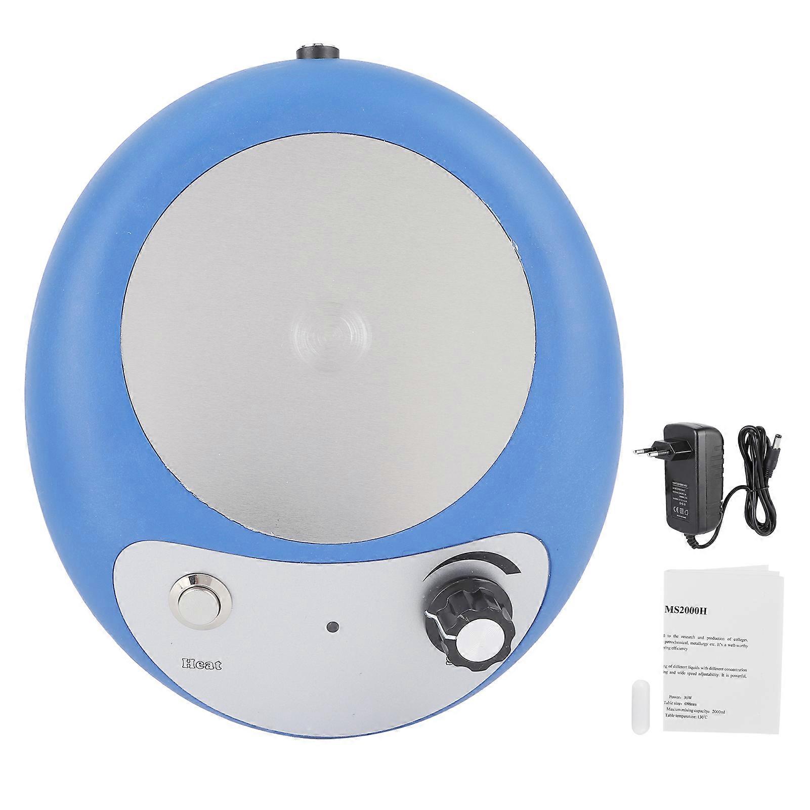 Electromagnetic Stirrer Mini Non-Heating Portable Blender MS2000H 2L Capacity Laboratory Mixer for Precise Stirring and Sample Preparation