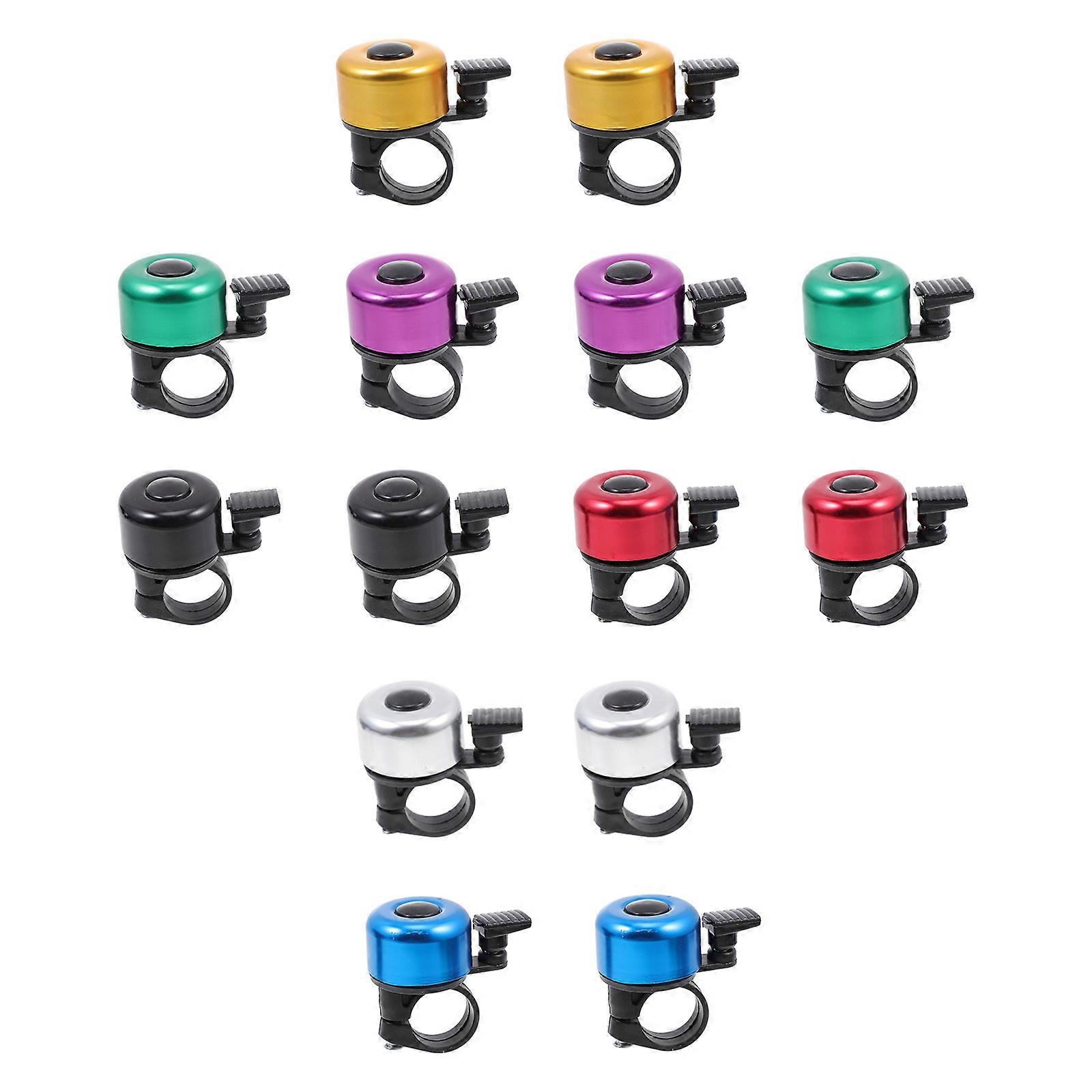 Professional Cycling Handlebar Bells For Recreational Riding Urban Bikes Adjustable Universal Mounting 28Pcs