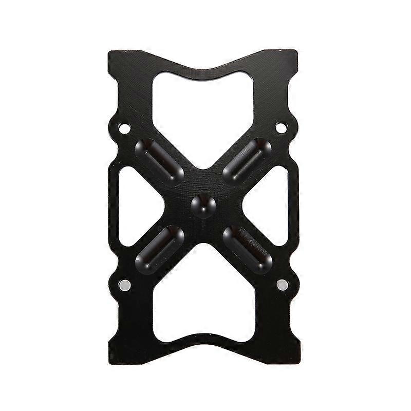 Aluminum Bumper Mounting Plate for AXIAL SCX10 1:10 RC Car,Black