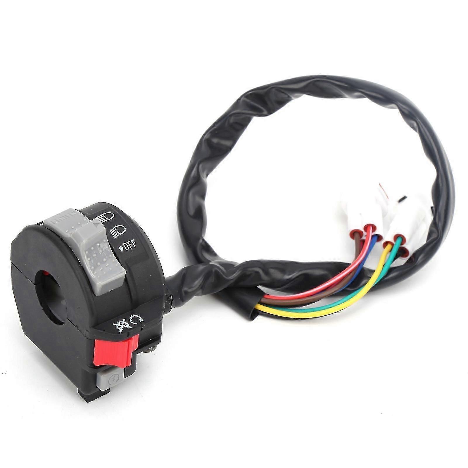Handlebar Switch Start/Kill/On/Off Headlight Control Replacement for Yamaha YFZ 450 2006?2008