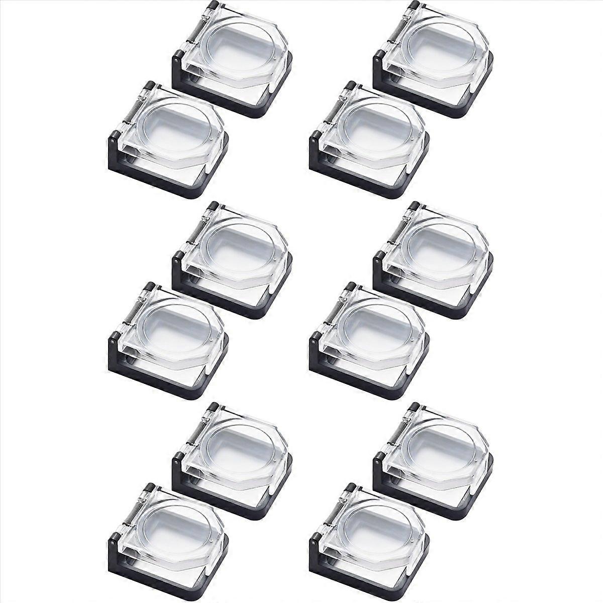 Power Push Button Switch Cover,Waterproof and Collision , Dustproof Safety Protector for 25mm Mounti