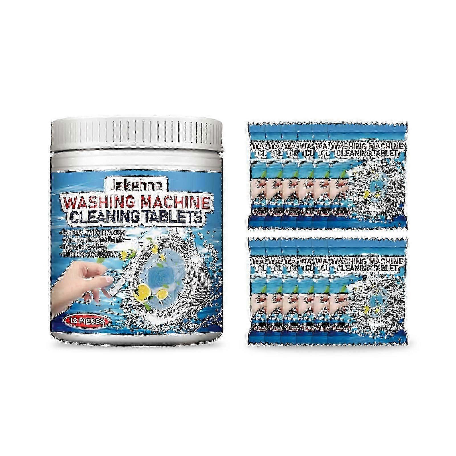 Feuille de nettoyage pour machine à laver, cuve de machine à laver, élimine la saleté, les odeurs, nettoie les odeurs.