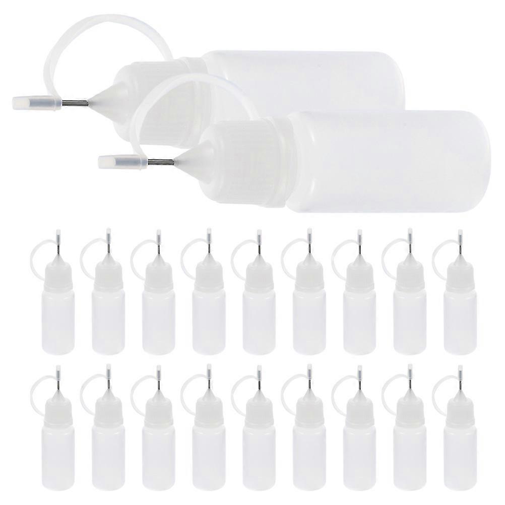 Glue Applicator Bottles Bottles for DIY Crafting 80Pcs